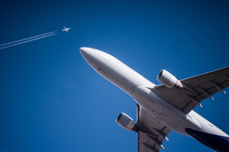 Aircraft Flying in Sky